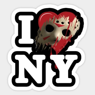 I Love New York, Friday the 13th Sticker